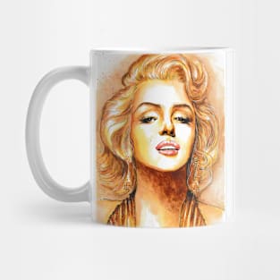 Famous gold lamé dress Mug